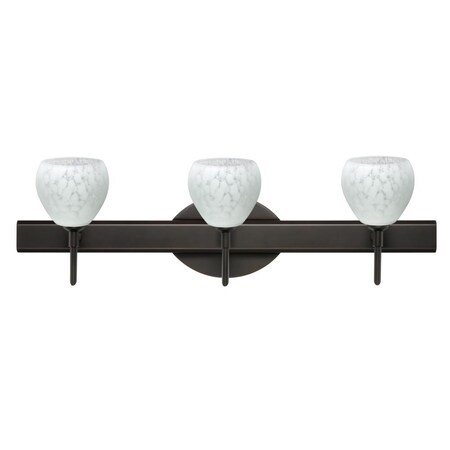 Besa Lighting Besa Wall Tay Tay Bronze Carrera 3x40W G9 3SW-560519-BR